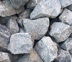 Бутовый камень серый